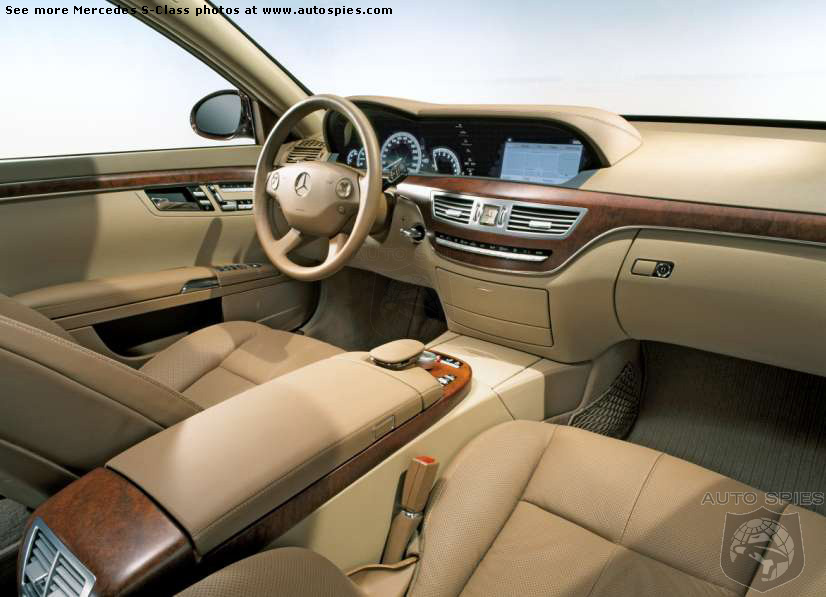 Mercedes S-Class beautiful car especialy the interiors .