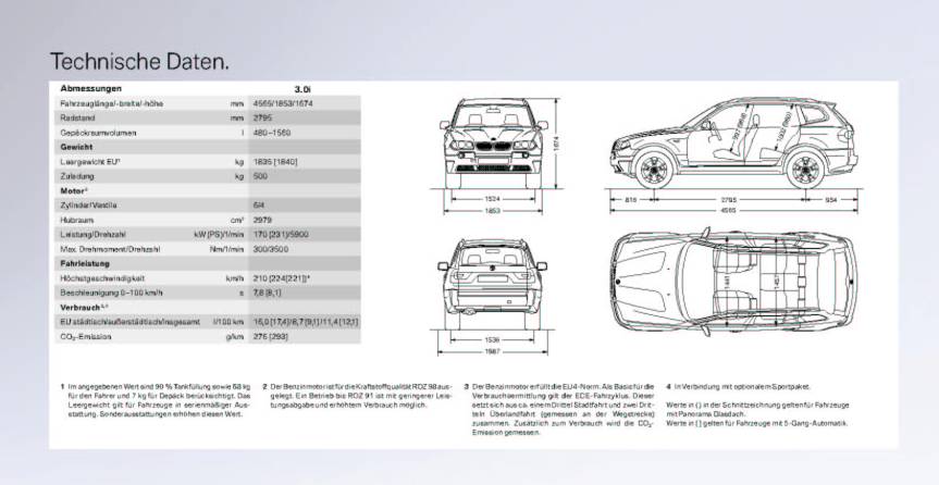 2004 Bmw X3 Brochure Part 4 Autospies Auto News