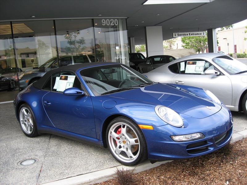 porsche blue