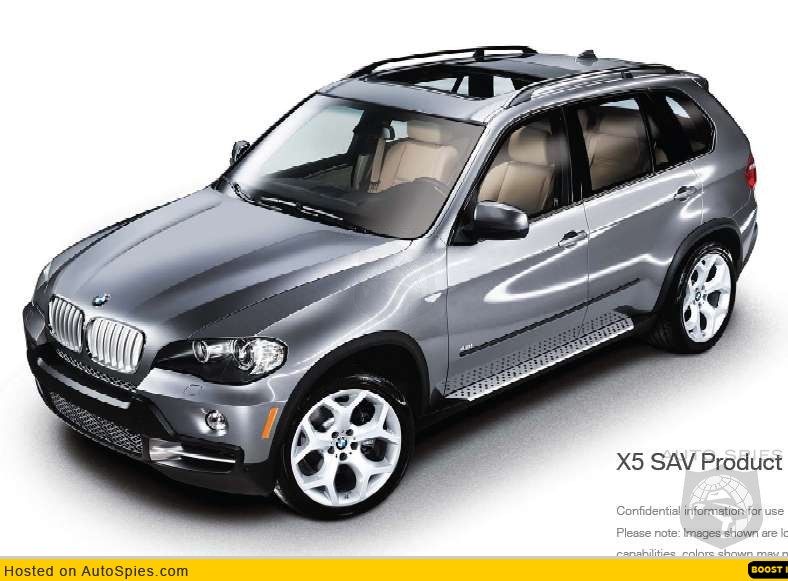 HOT The must have confidential 2007 BMW X5 document