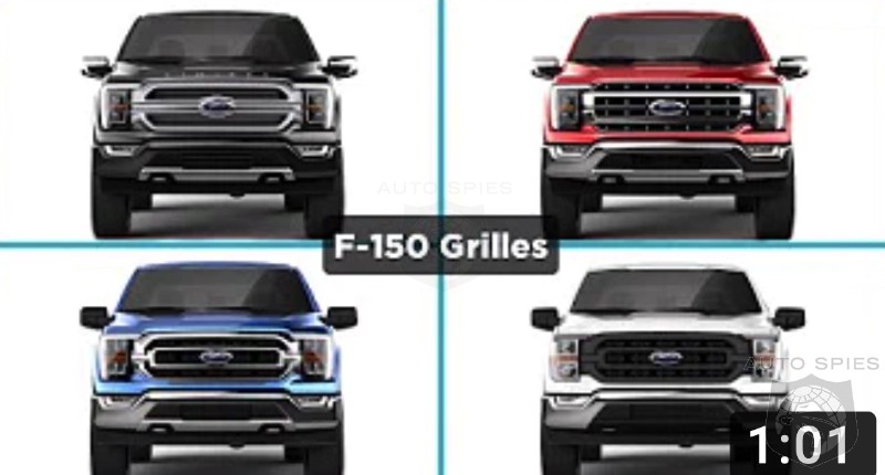 2021 Ford F 150 Has 13 Different Grill Choices Good Luck Finding