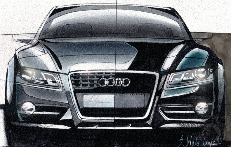 Audi A8 Sketch Design