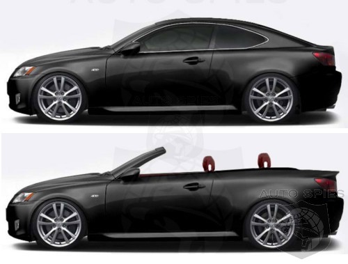 It's Official Lexus IS 250 Convertible Will Debut At Paris Motor Show