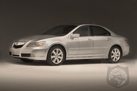 2009 Acura on 2008 Chicago Auto Show The 2009 Acura Rl Struts New Styling