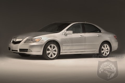 2009 Acura on 2008 Chicago Auto Show  The 2009 Acura Rl Struts New Styling