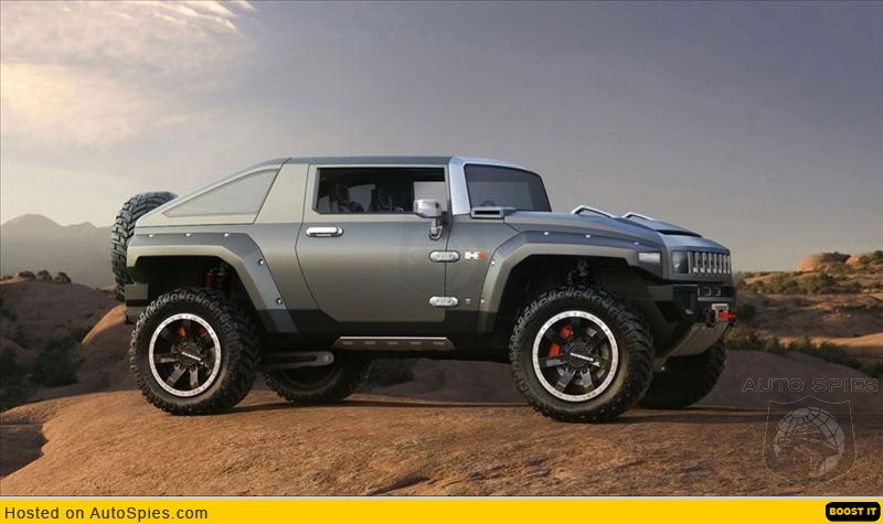 Hummer Hx 2009. Hummer H4/Hx pictures released