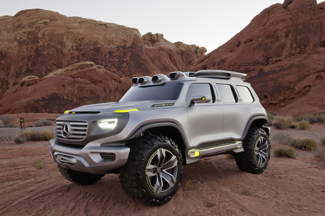 The mercedes ener-g-force concept car #4