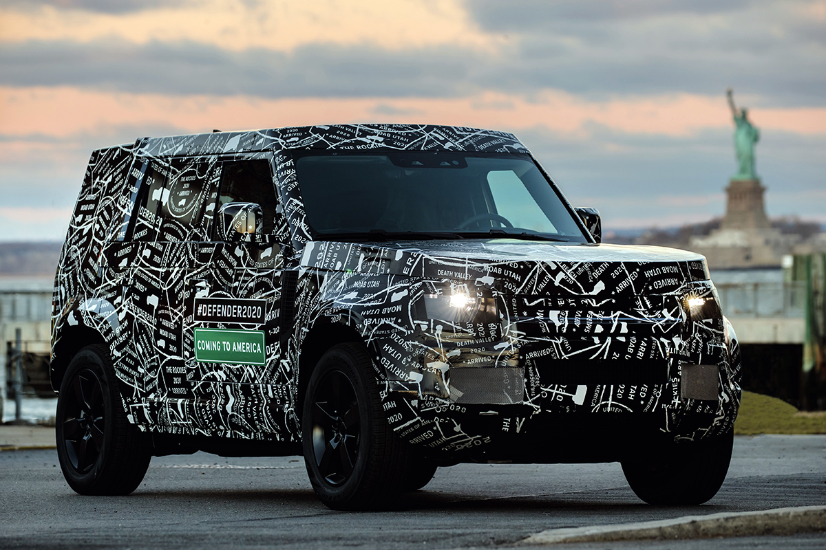 Leaked All New 2020 Land Rover Defender Bound For The Us