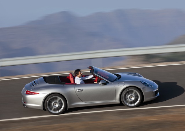 All New Porsche 911 Cabriolet Features Cutting Edge Roof Design