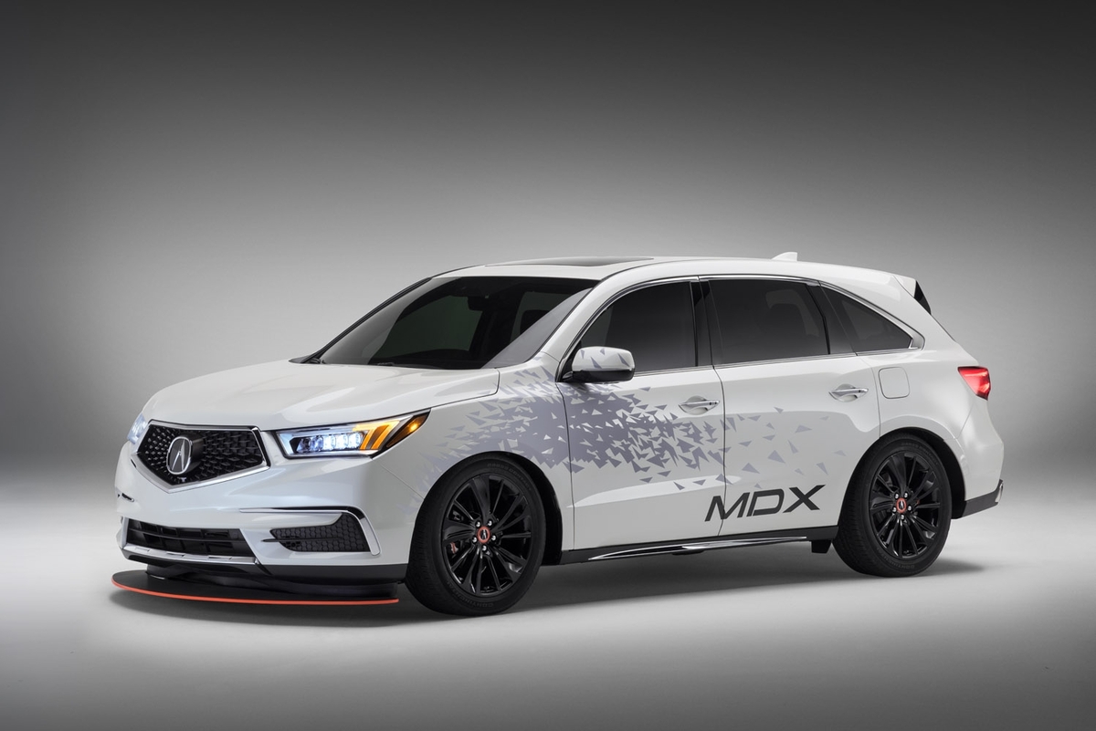 Sema What Were They Thinking Acura Reveals Custom Mdx