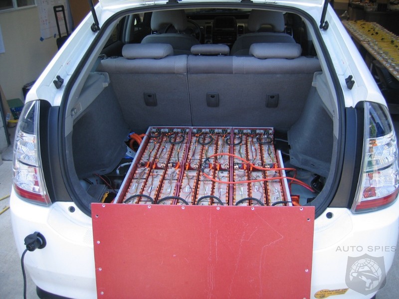 Toyota lithium battery fire