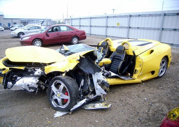 King Of Wrecked Exotics Cars