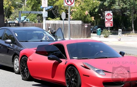 Justin Bieber S Ferrari Gets Rear Ended By Prius Full Of Paparazzi Compares Himself To Princess Diana Autospies