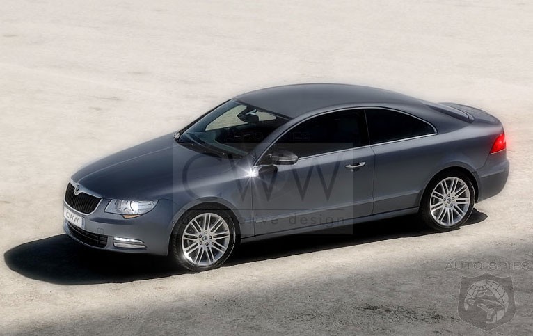 Is THIS the Skoda Superb Coupe Most Viewed Photos on AutoSpiescom RIGHT 