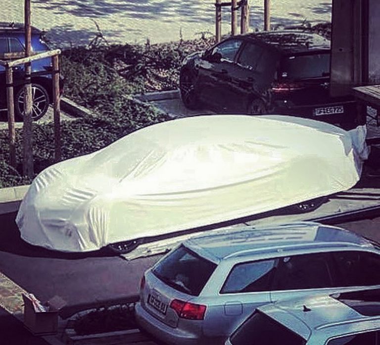 Spied What S Bugatti Hiding Under The Sheet Is This A 4
