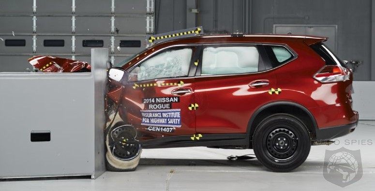 2008 Nissan rogue crash test #4