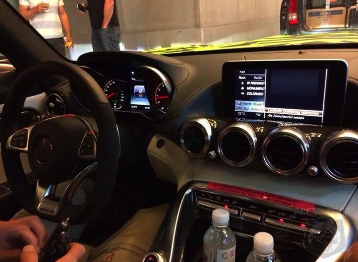 Spied A Bit Of The All New Mercedes Benz Amg Gt S Interior