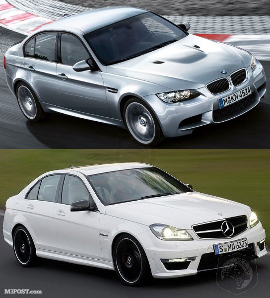 Mercedes cl65 amg vs bmw m3 #7