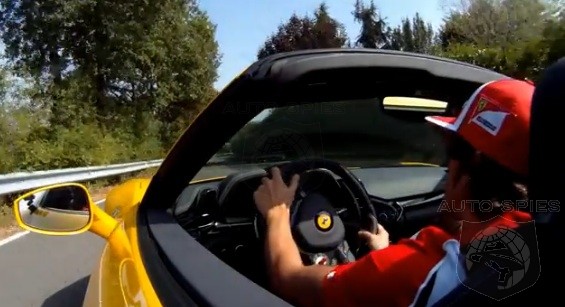 VIDEO Fernando Takes The Ferrari 458 Italia Spider Out For A Shakedown
