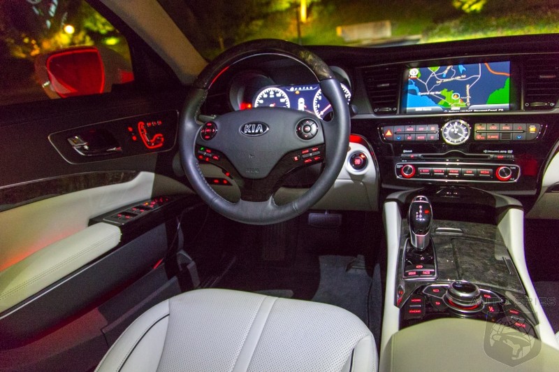 First Night Photos Of The All New 2015 Kia K900 Autospies