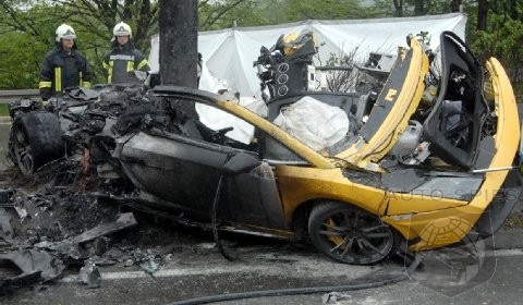 Lamborghini Gallardo Lp570 4 Superleggera Yellow. Wrecks Gallardo LP570-4