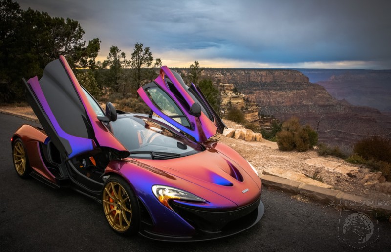 What's More AWESOME? CJ Wilson's Chameleon McLaren P1 OR The Grand Canyon — YOU Decide