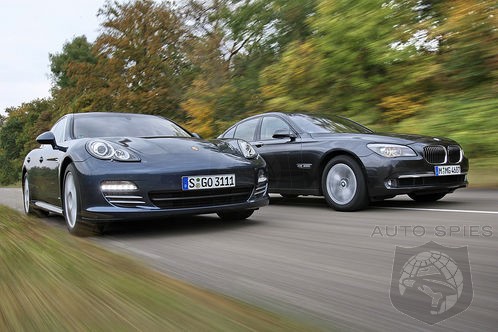 Bmw 750li vs. porsche panamera #2