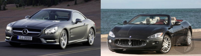 Maserati vs mercedes sl #7