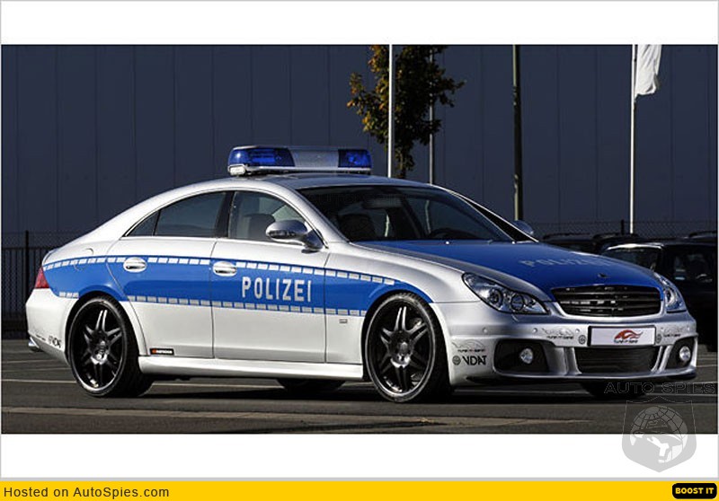 730hp Brabus MercedesBenz CLS German Police Car