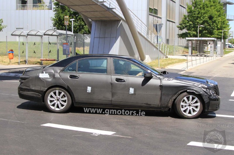 mercedes s class 2013. 2013 Mercedes-Benz S-Class Spy