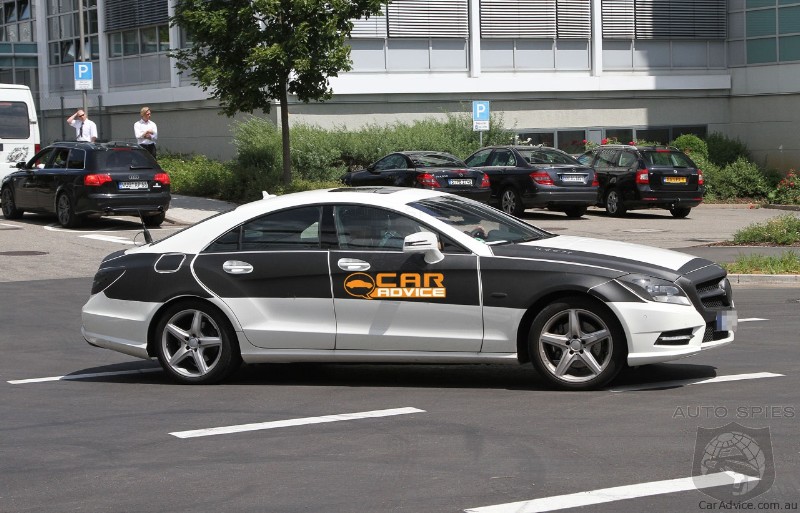 2011 MercedesBenz CLS AMG Styled Spy Photos