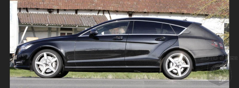 MercedesBenz CLS Shooting Brake Spied with Minimal Coverage