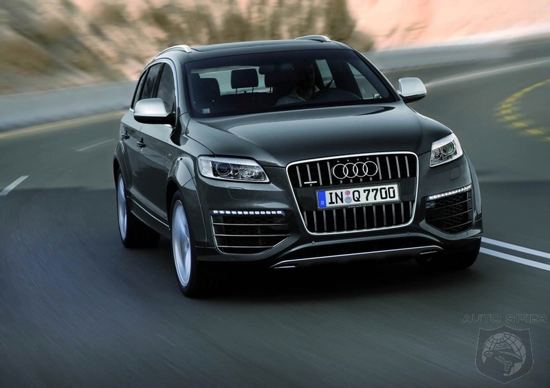 Audi Q7 V12 TDI breaks cover Most Viewed Photos on AutoSpiescom RIGHT NOW