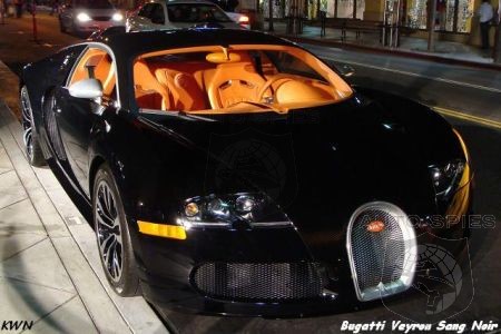 Bugatti on Bugatti Veyron Sang Noir Breaks Cover   Autospies Auto News