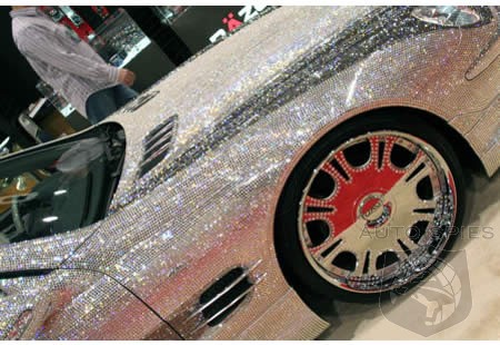 Diamond covered mercedes sl 600 #7