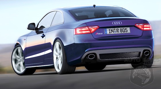 Then the Audi RS5 which I and others though would have a V10 producing 