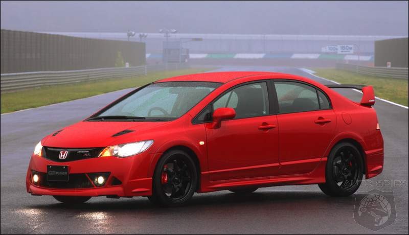 08 Honda Civic Type Rr The Most Powerful Civic Gets 240hp Autospies Auto News