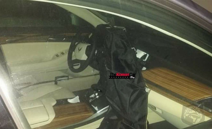 2016 Hyundai Equus Interior Spied Showing Generous Use Of