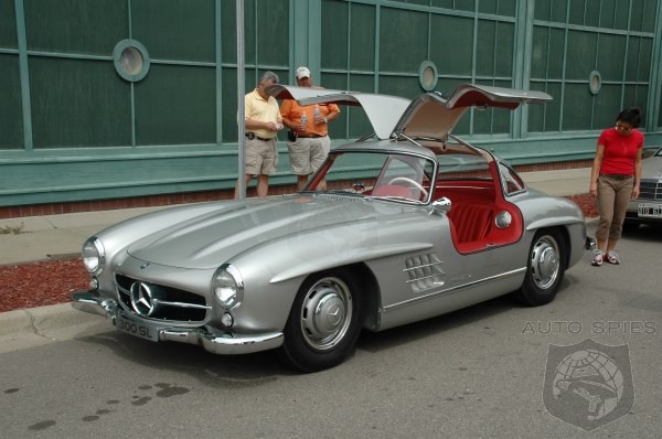 i will go to the 50's and select the 1955 MercedesBenz 300SL Gullwing