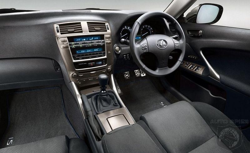 Lexus Is250 Interior. New Lexus IS 250 SR turns on