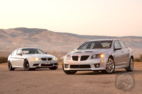 Pontiac g8 vs bmw 5