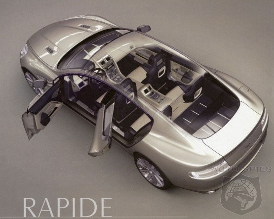 Aston Martin Rapide Production Interior Shot Autospies Auto News