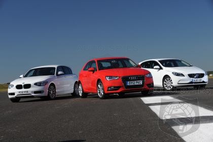 Volvo v40 bmw 1 audi a3 #5