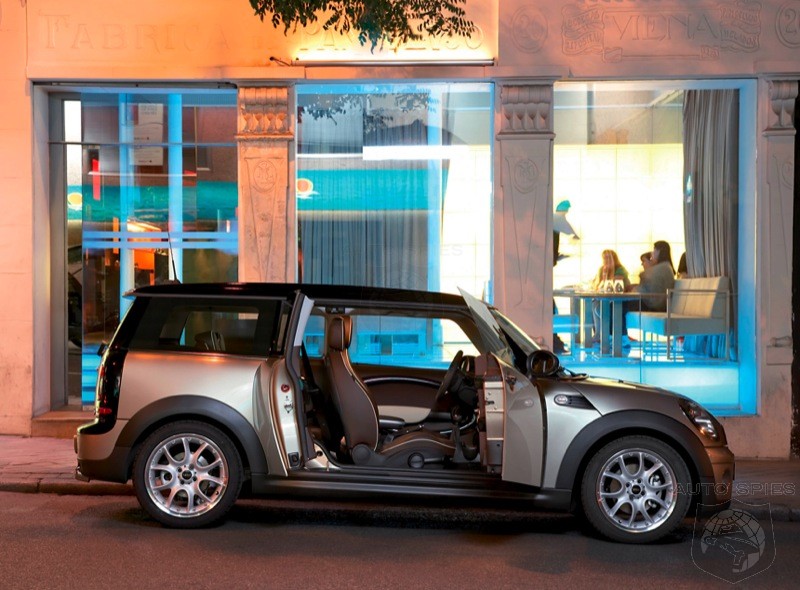 Earlier today the embargo on the 2008 Mini Clubman images were 