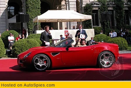 2010 Alfa Romeo 8C Spider