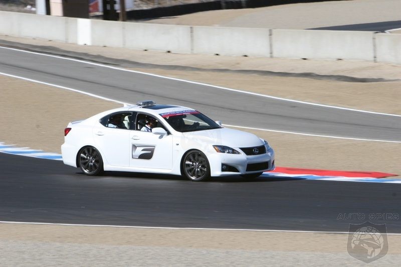 Brand Spankin' New Images Lexus ISF in Pearl White