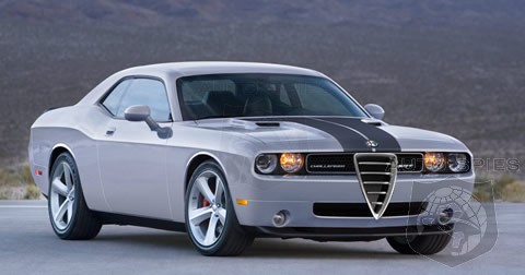 Alfa Romeo on An Alfa Romeo Challenger  Dodge Models To Be Sold As Alfa Romeos In