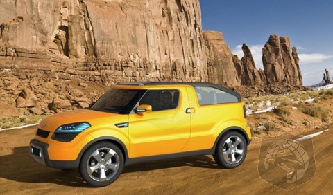 Kia Soul Green. If the concept gets the green