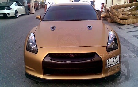 Gold Paint Job