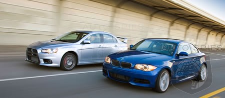 Mitsubishi lancer evolution vs bmw 335i